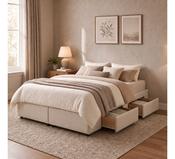 GIE Noah 4 Drawer King Size Divan Base