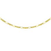 9ct gold Figa Bell chain, diamond cut 34804