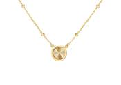 Gold Rainbow necklace 37838