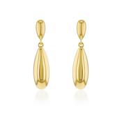 Gold Teardrop earrings 38872 image