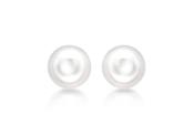 9ct yellow gold 7mm cutured pearl stud earrings 34603 image