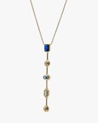 Gold tone linear pendant 38807 image