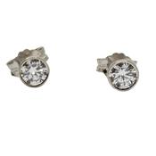 Lab Diamond stud earrings 38779 image