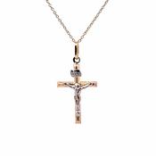 9ct gold Crucifix pendant 35751