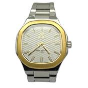 Marea 5426505 two tone Octagonal quartz bracelet watch 38621