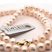 20"/51cm white cultured 7-8mm  pearl necklace 38596