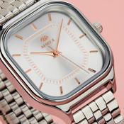 Marea ladys rectangular bracelet watch 4138101 38619