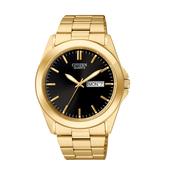 Citizen BF0582-51F gents Gold toned quartz Classic watch 37466