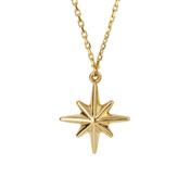 Starburst Necklace In 9ct Yellow Gold 36800 image
