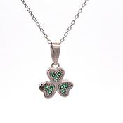 Silver Irish Shamrock pendant 38750 image