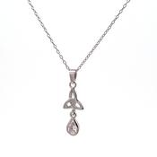 Silver Celtic Trinity Knot pendant 38753 image