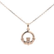 Gold Claddagh pendant 38768 image