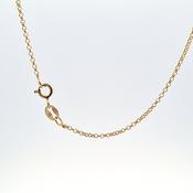 Gold toned sterling silver 20"/51cm chain 34482 image