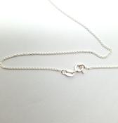 Sterling silver 18"/46cm fine bell chain 37590