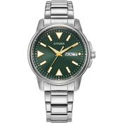 Citizen BM8180-71W Garrison green dial Gents watch 38125