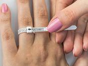 Ring size gauge - measure your finger ring size