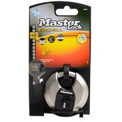 2-3/4in (70mm) MASTER LOCK EXCELL Stainless Steel Discus Padlock with Shrouded Shackle image