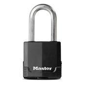 54mm wide MASTER LOCK Excell covered laminated steel padlock with 51mm long shackle image