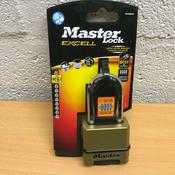 56mm wide MASTER LOCK Excell zinc body PADLOCK with 51mm long shackle set-your-own combination image