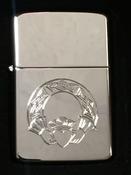 Claddagh Ring Lighter, Polished Chrome Finish image