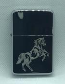 Rearing Horse Lighter, Polished Chrome Finish image
