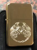 Celtic Ravens Knot Lighter, Polished Gold Finish image