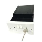 SOCKET SAFE Diversion Wall Safe hidden stash security image