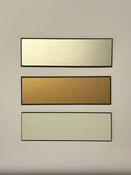 Custom engraved Aluminium/Plastic Name Tags image