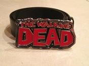 The Walking Dead Logo Buckle with belt image