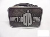 Doctor Who Logo Buckle with belt image