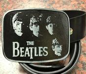 The Beatles Logo buckle with belt image