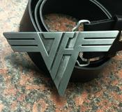 Van Halen VH Logo buckle with belt image