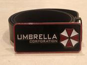 Resident Evil - Umbrella Corporation Logo Buckle with belt image