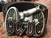 ACDC Cannon Logo buckle with belt image