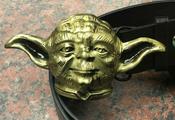 Star Wars - Yoda Brass Buckle with belt image