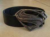 Superman - Man of Steel Logo Buckle with belt image