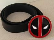 Deadpool Logo Buckle with belt image