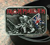Iron Maiden Eddie Buckle with belt image