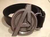 Avengers Logo Buckle with belt image