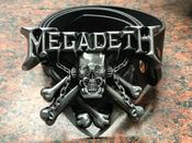 Megadeth Logo buckle with belt image