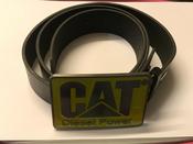 CAT Diesel Power Logo Buckle with belt image