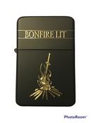 Dark Souls - BONFIRE LIT Lighter, matte black finish image