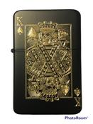 Skeleton King Card Lighter, Matte Black Finish image