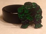 Incredible Hulk Buckle with Belt green marvel image