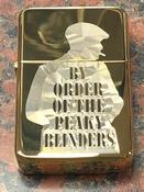 By Order of the Peaky Blinders Lighter, Polished Gold Finish image