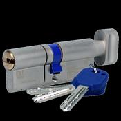Caveo 3 STAR Euro Cylinder Lock 35/35 Thumb-turn - 70mm ANTI-SNAP PICK &amp; BUMP image
