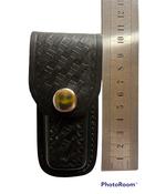 Small Black Leather POUCH / SHEATH suitable for Swiss Army Knife image