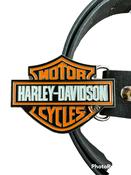 Harley Davidson Motorcycles  Logo Buckle with belt Bar &amp; Shield image