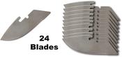 Browning - Speed Load Replacement Blades - 24 Pack Of Stainless Steel Drop Point Blades