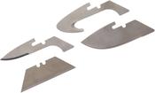 Browning - Speed Load, Pack of 4 Replacement Blades. Drop Point, Gut Hook, Caping and Utility/Construction Blades.
